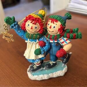 Danbury Mint 2010 annual raggedy and an Andy ornament